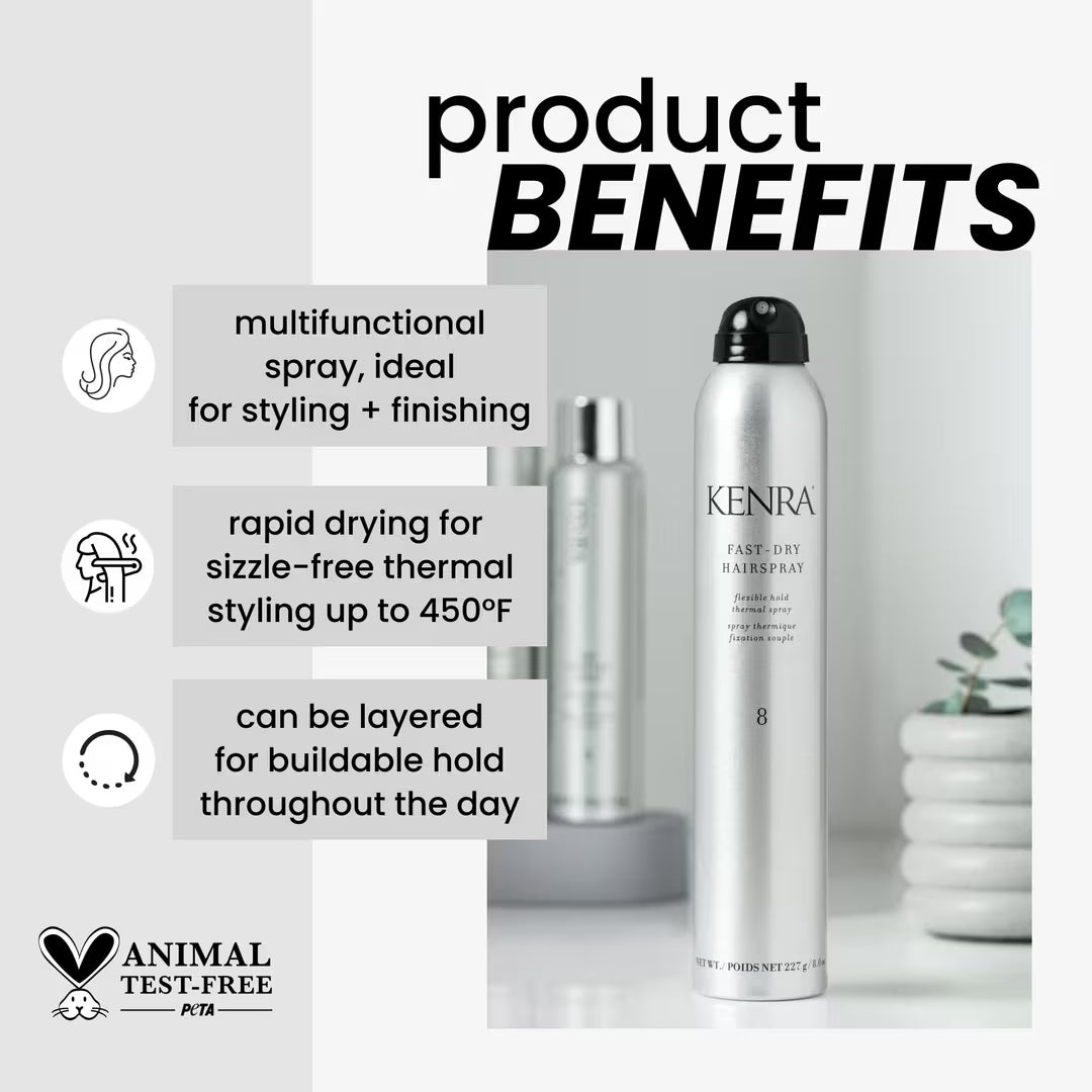 Fast-Dry Hairspray 8