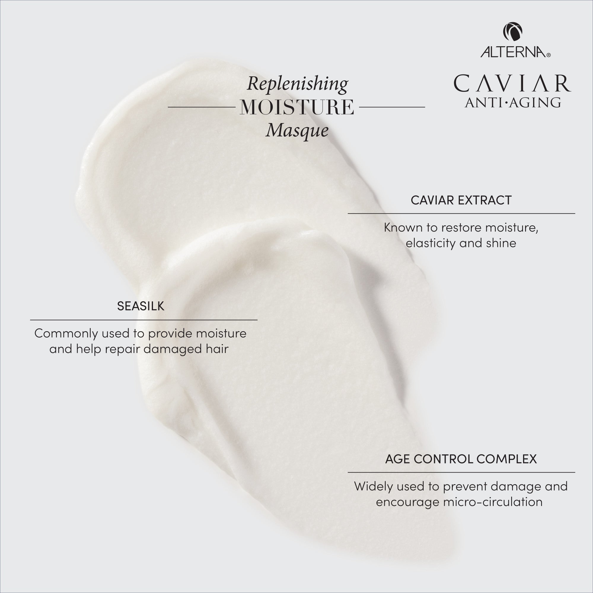ALTERNA CAVIAR Anti-Aging Replenishing Moisture Hair Masque
