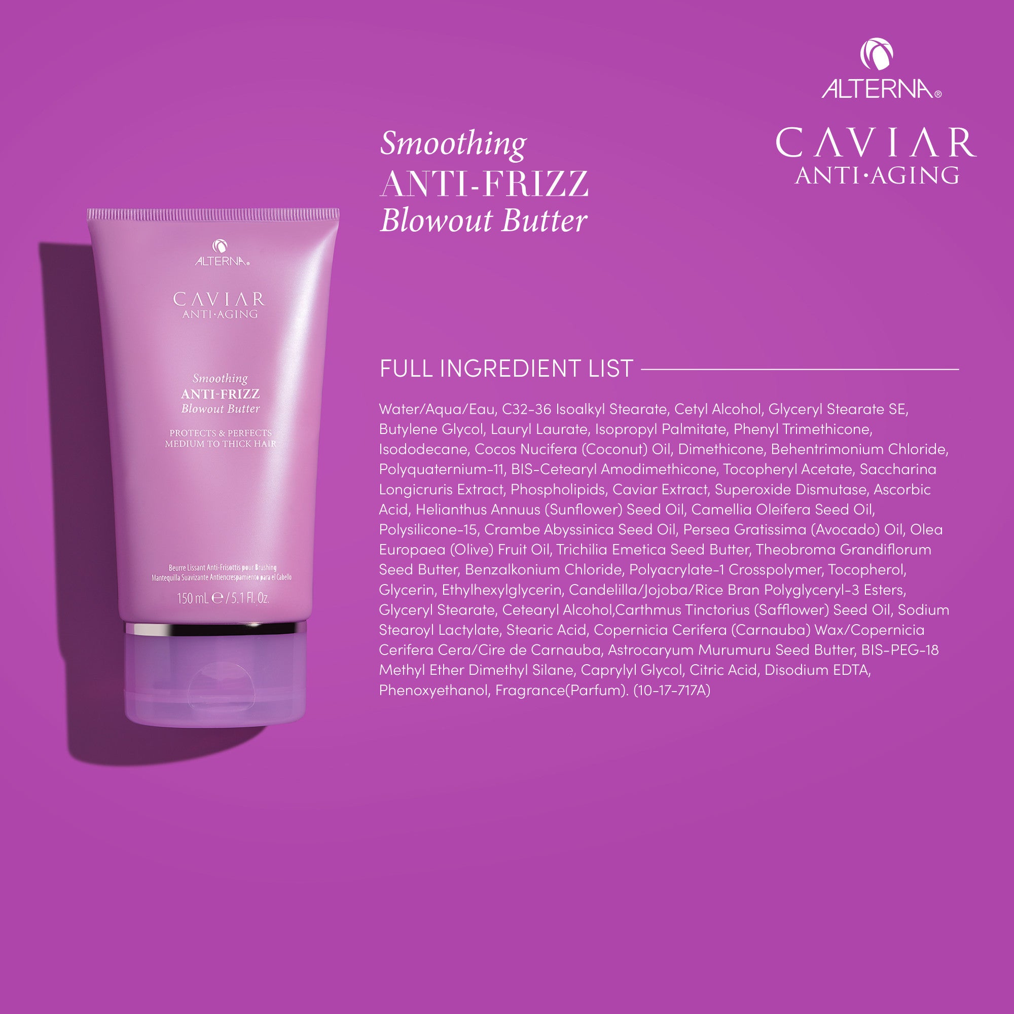 ALTERNA CAVIAR Anti-Aging Smoothing Anti-Frizz Blowout Butter