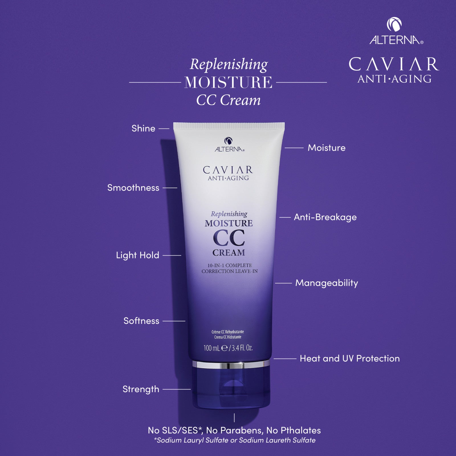 ALTERNA CAVIAR Replenishing Moisture Leave-In Smoothing Gelée