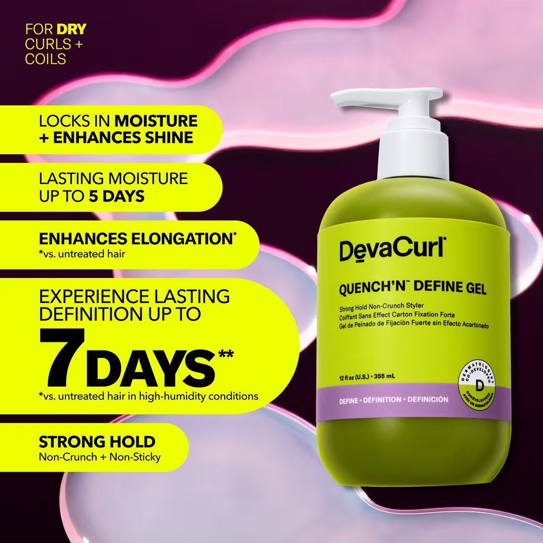 Quench'n Define Gel Strong Hold Non-Cruch Styler