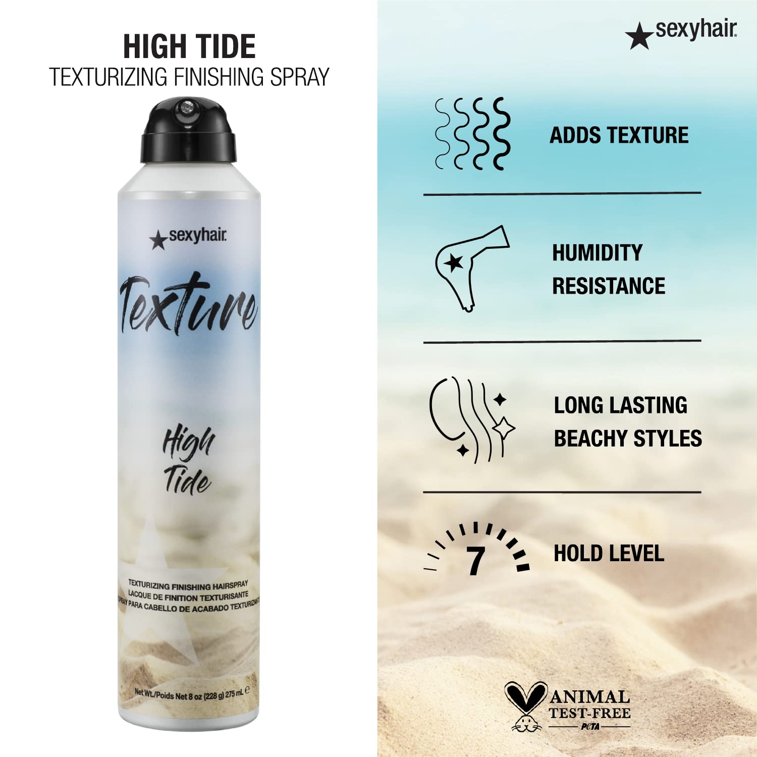 Texture High Tide Texturizing Finishing Hairspray