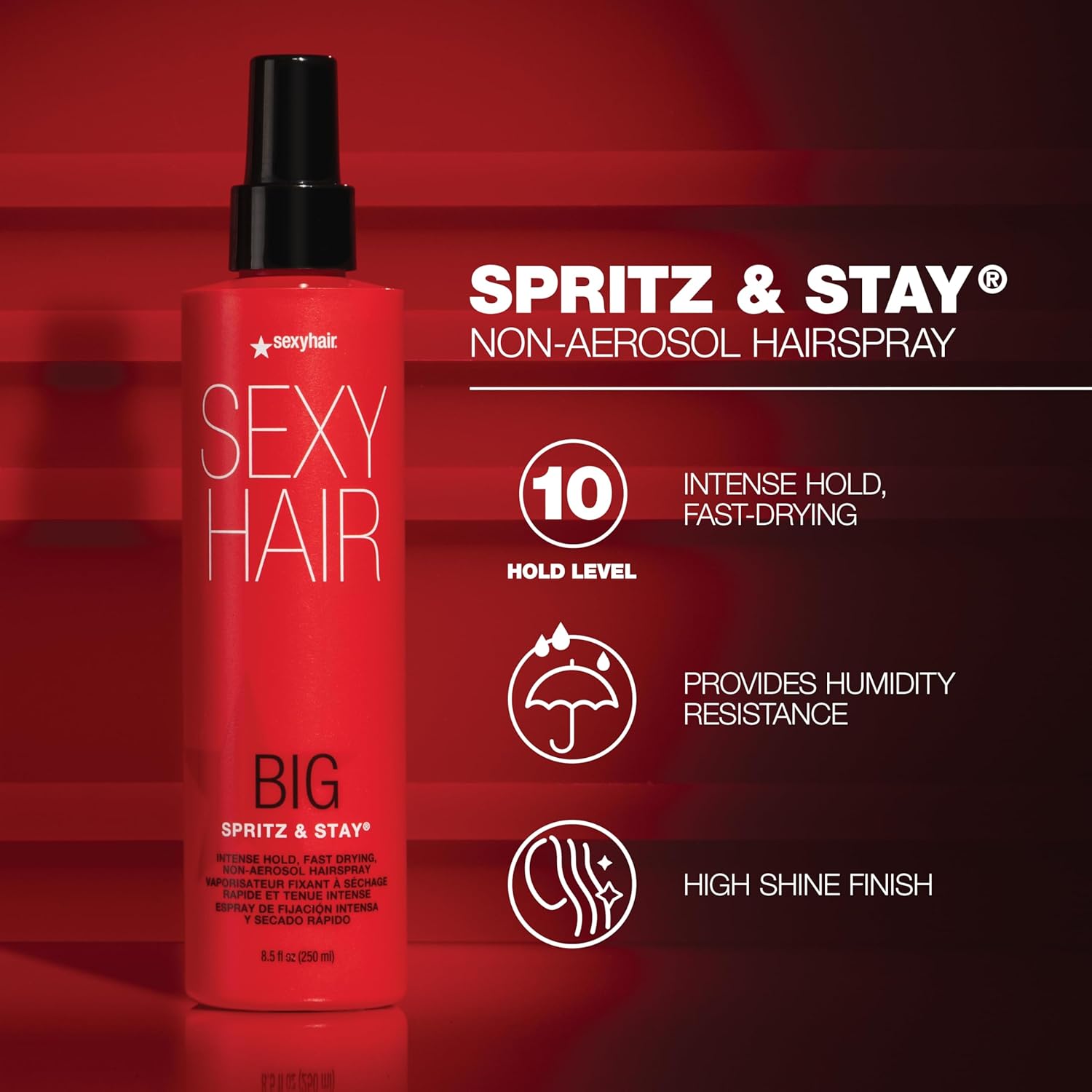 Big Spritz & Stay Intense Hold Non-Aerosol Hairspray