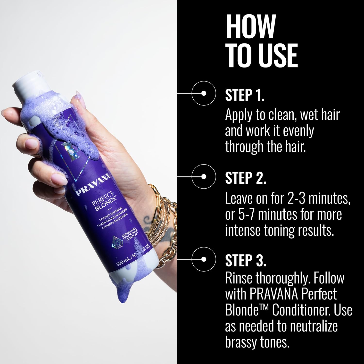 Perfect Blonde Toning Shampoo
