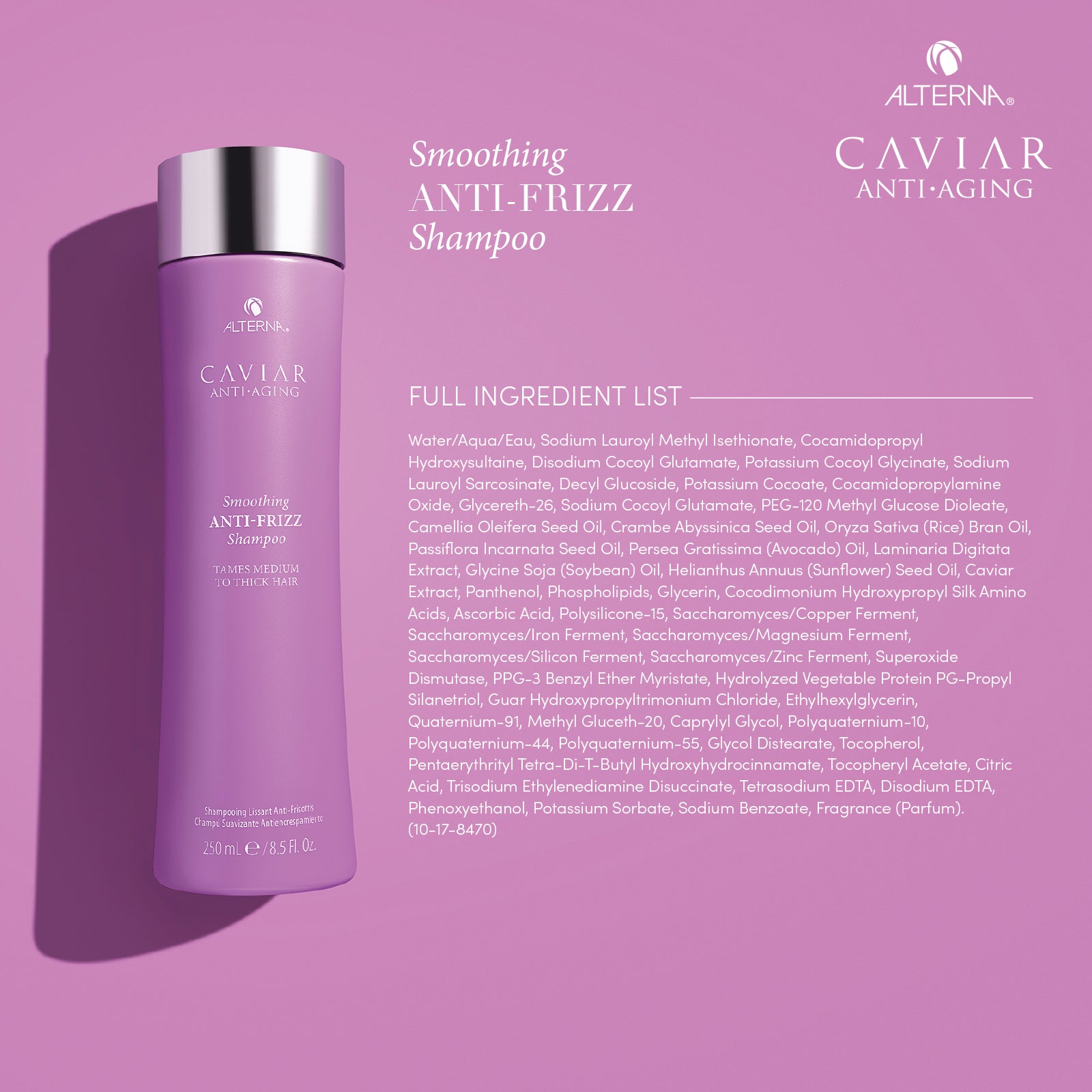 ALTERNA CAVIAR Anti-Aging Smoothing Anti-Frizz Shampoo