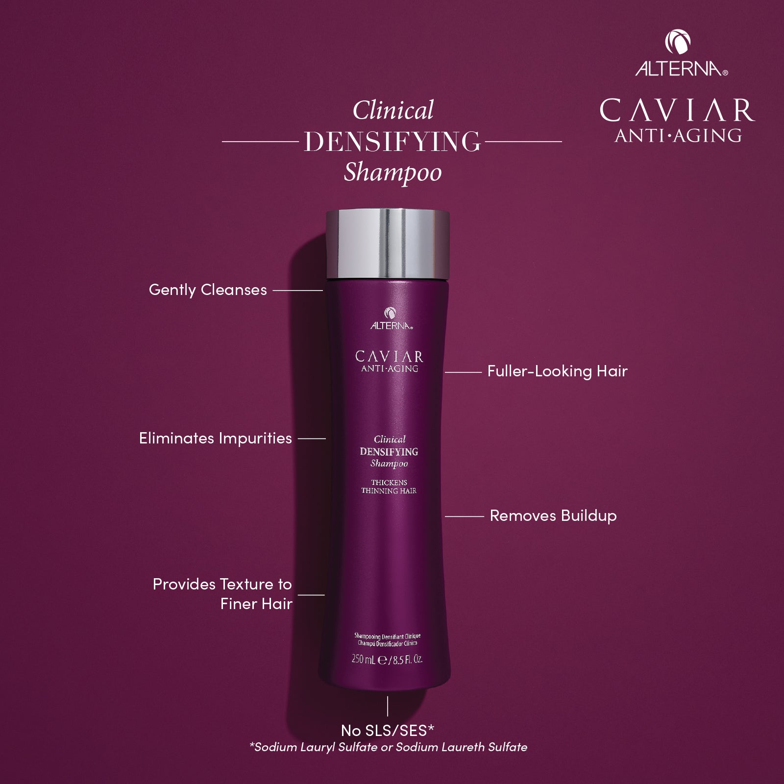 ALTERNA CAVIAR Anti-Aging Clinical Densifying Shampoo