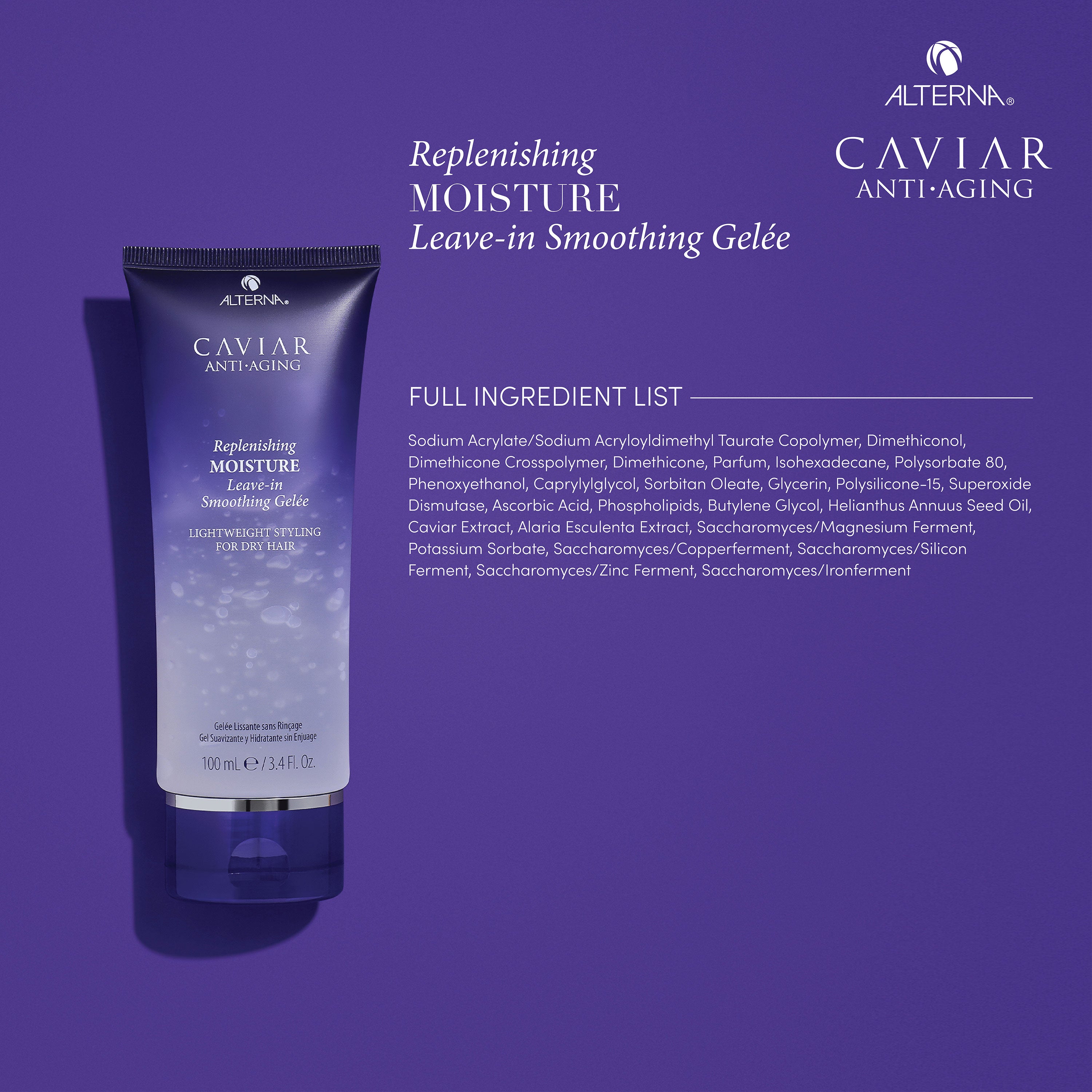 ALTERNA CAVIAR Replenishing Moisture Leave-In Smoothing Gelée