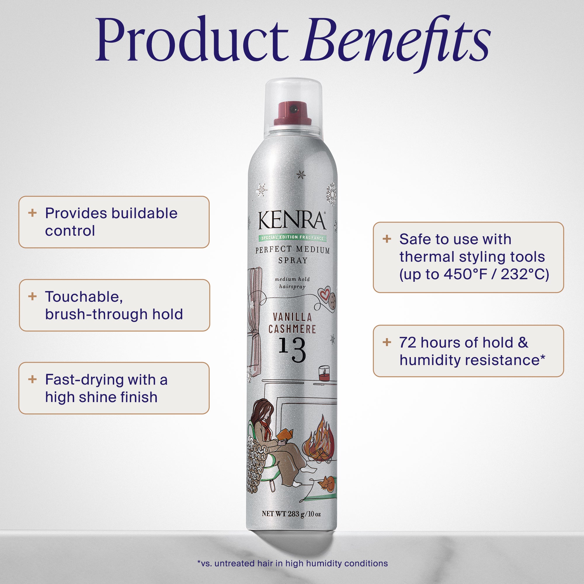 Perfect Medium Spray 13 Vanilla Cashmere
