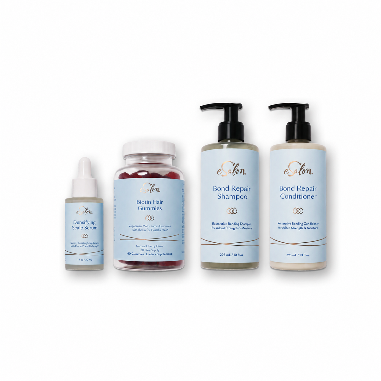 Densifying Serum + Gummies + Bond Repair Shampoo/Conditioner