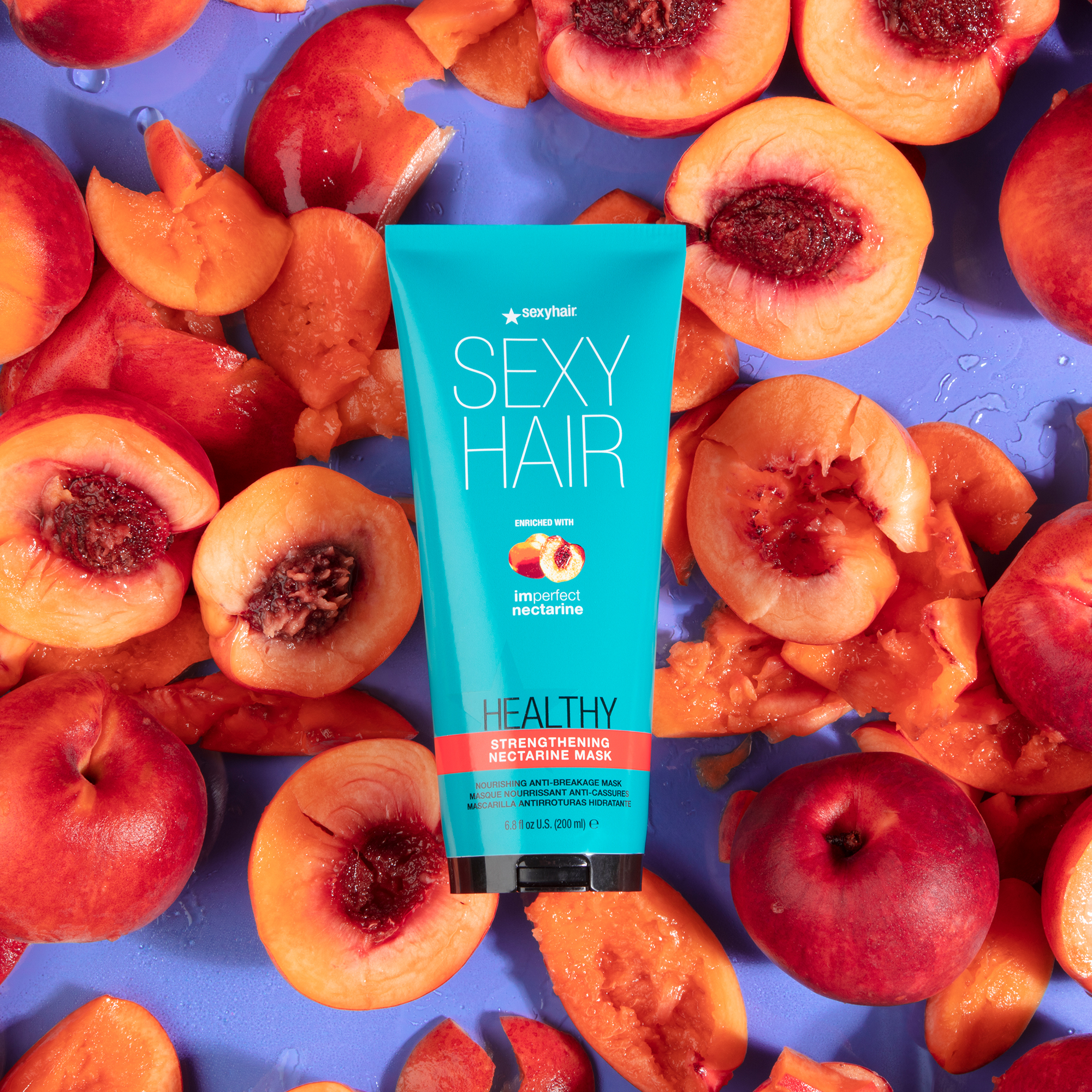 Healthy SexyHair Imperfect Fruit Strengthening Nectarine Mask