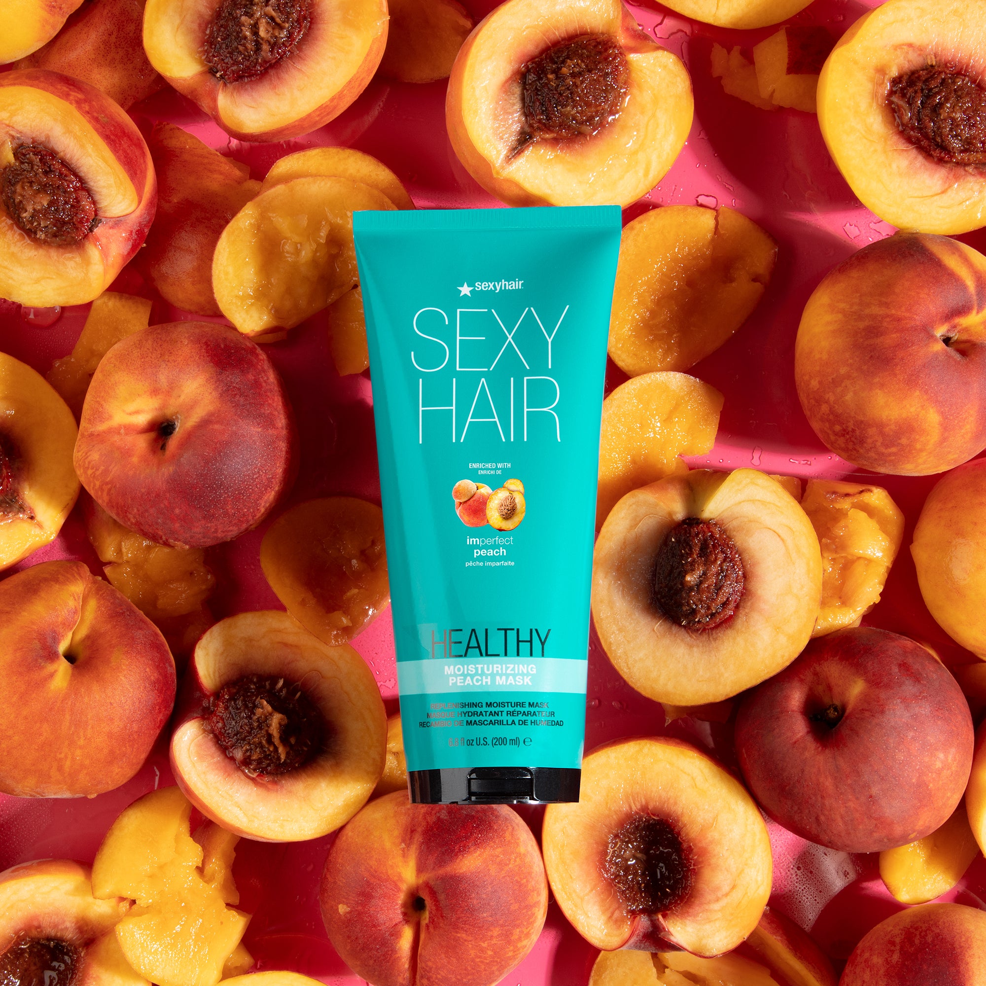 Healthy SexyHair Imperfect Fruit Moisturizing Peach Mask