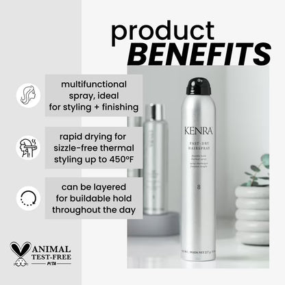 Fast-Dry Hairspray 8