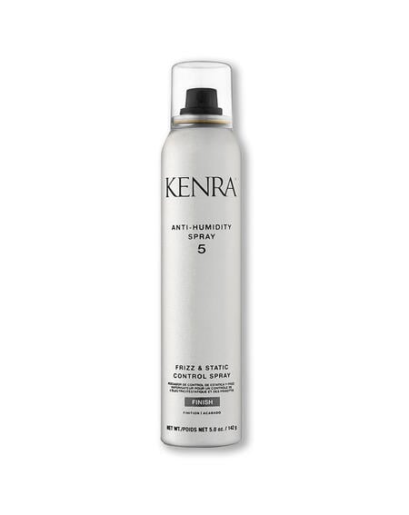 A lightweight, low-hold hairspray designed to combat the effects of humidity and reduce frizz. This professional styling product can be used to finish a variety of hairstyles from air-dried, natural curls to voluminous blowouts.