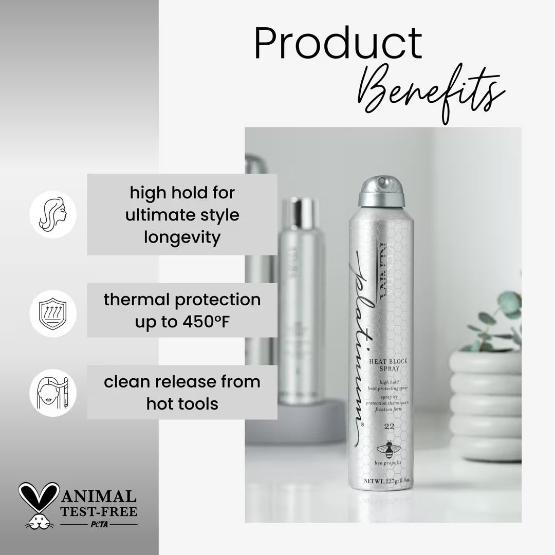 Platinum Heat Block Spray 22