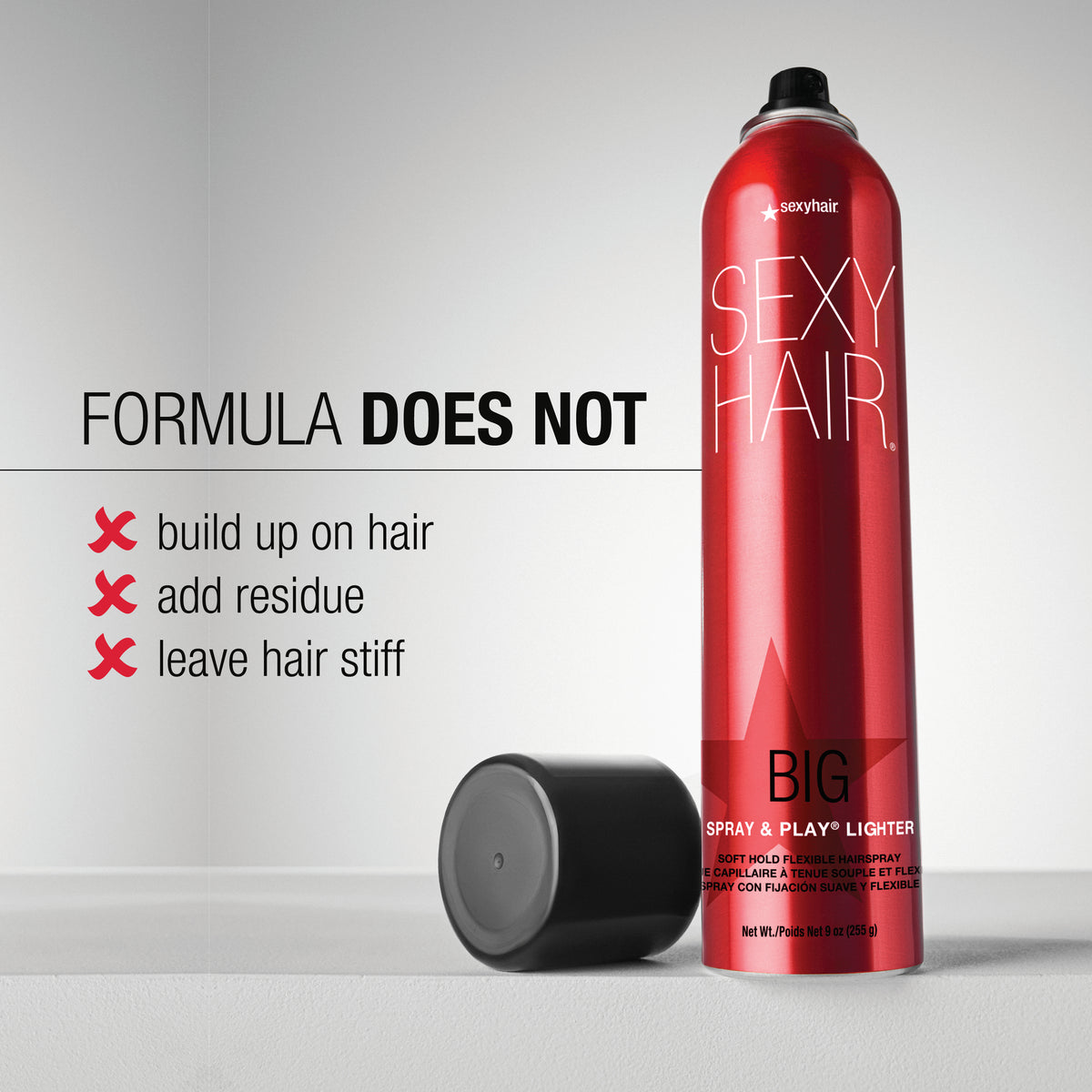 Big Spray & Play Lighter Soft Hold Flexible Hairspray