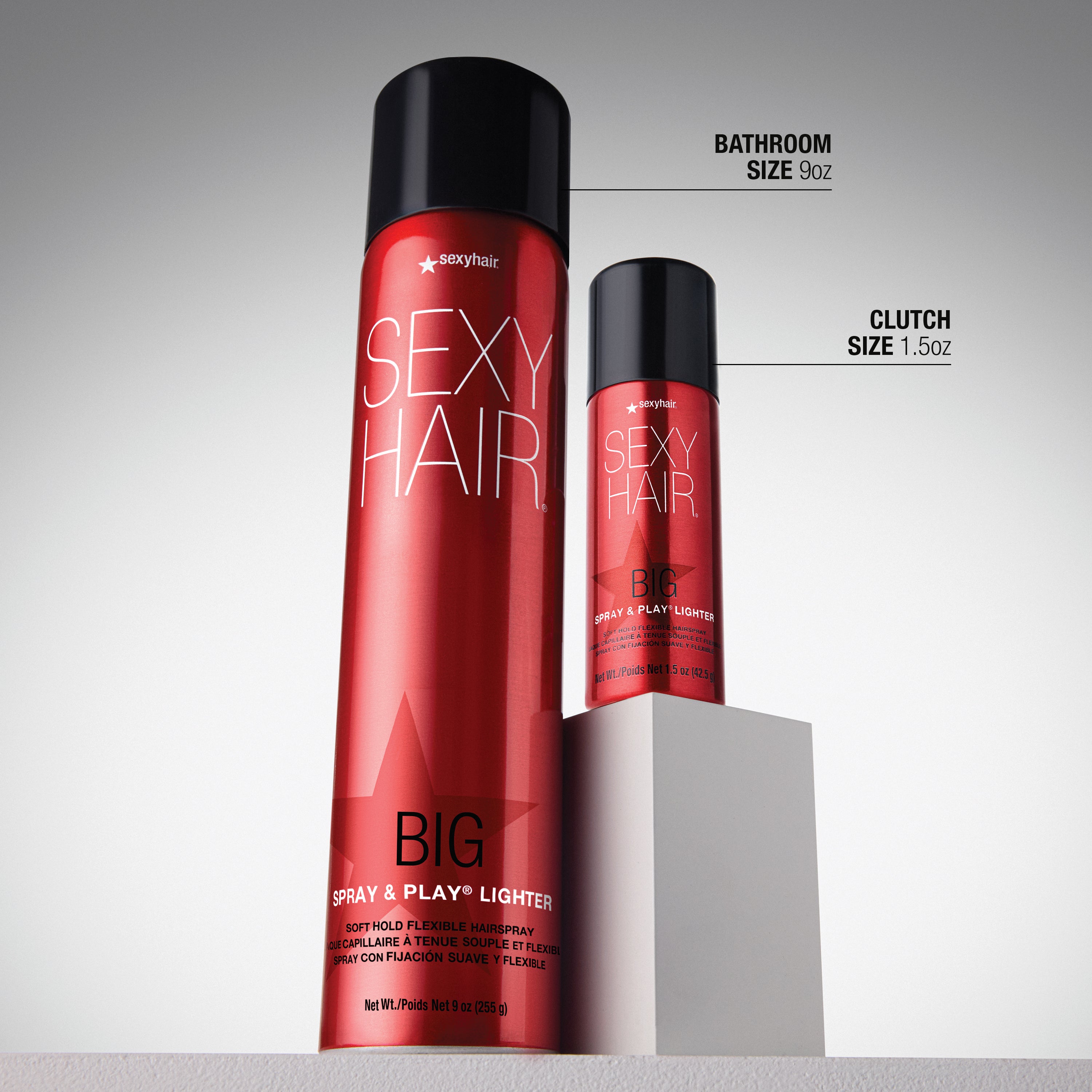 Big Spray & Play Lighter Soft Hold Flexible Hairspray