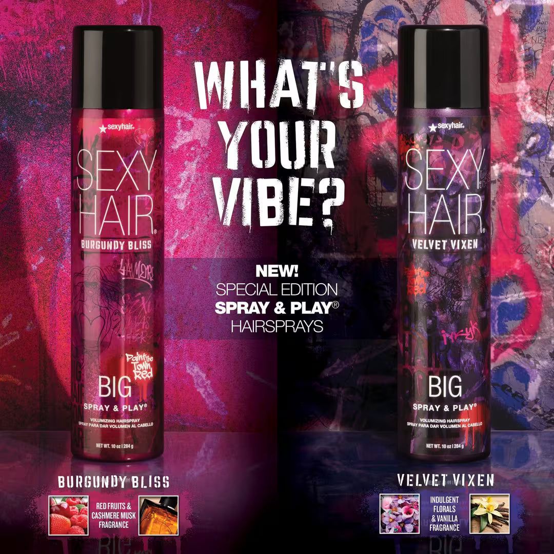 Big Spray & Play Velvet Vixen Volumizing Hairspray