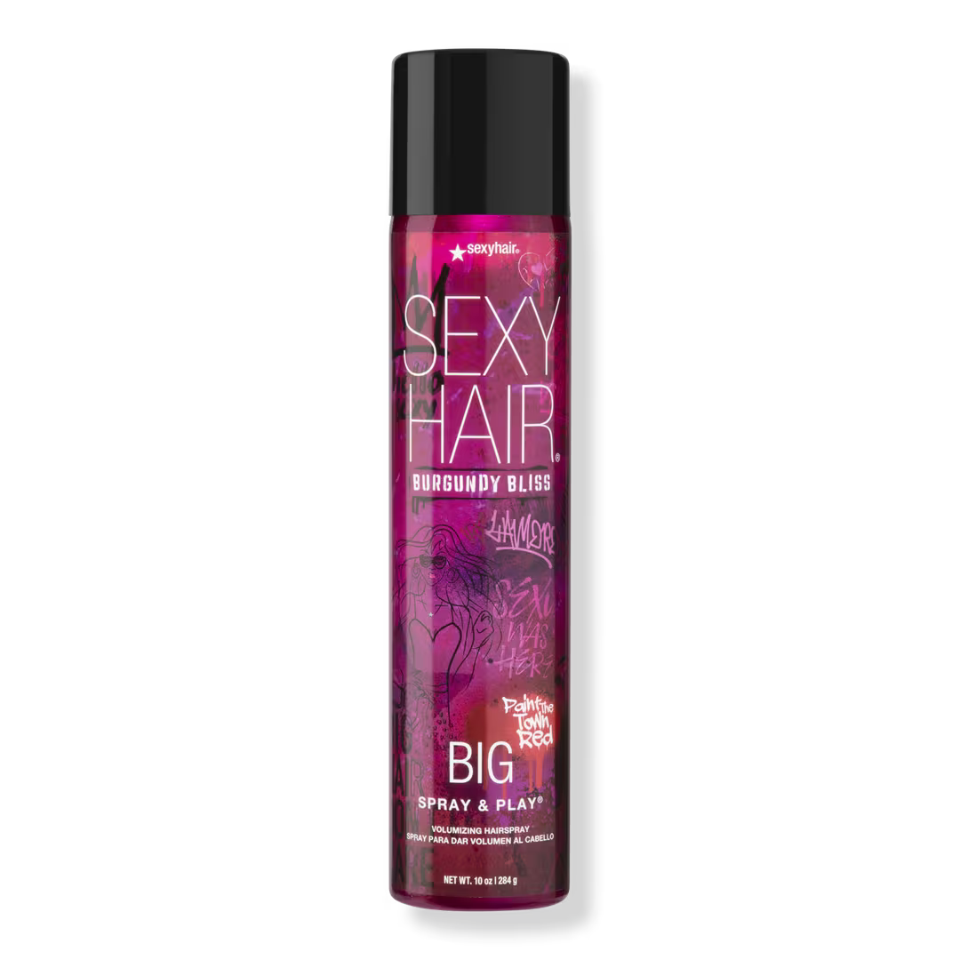 Big Spray & Play Burgundy Bliss Volumizing Hairspray