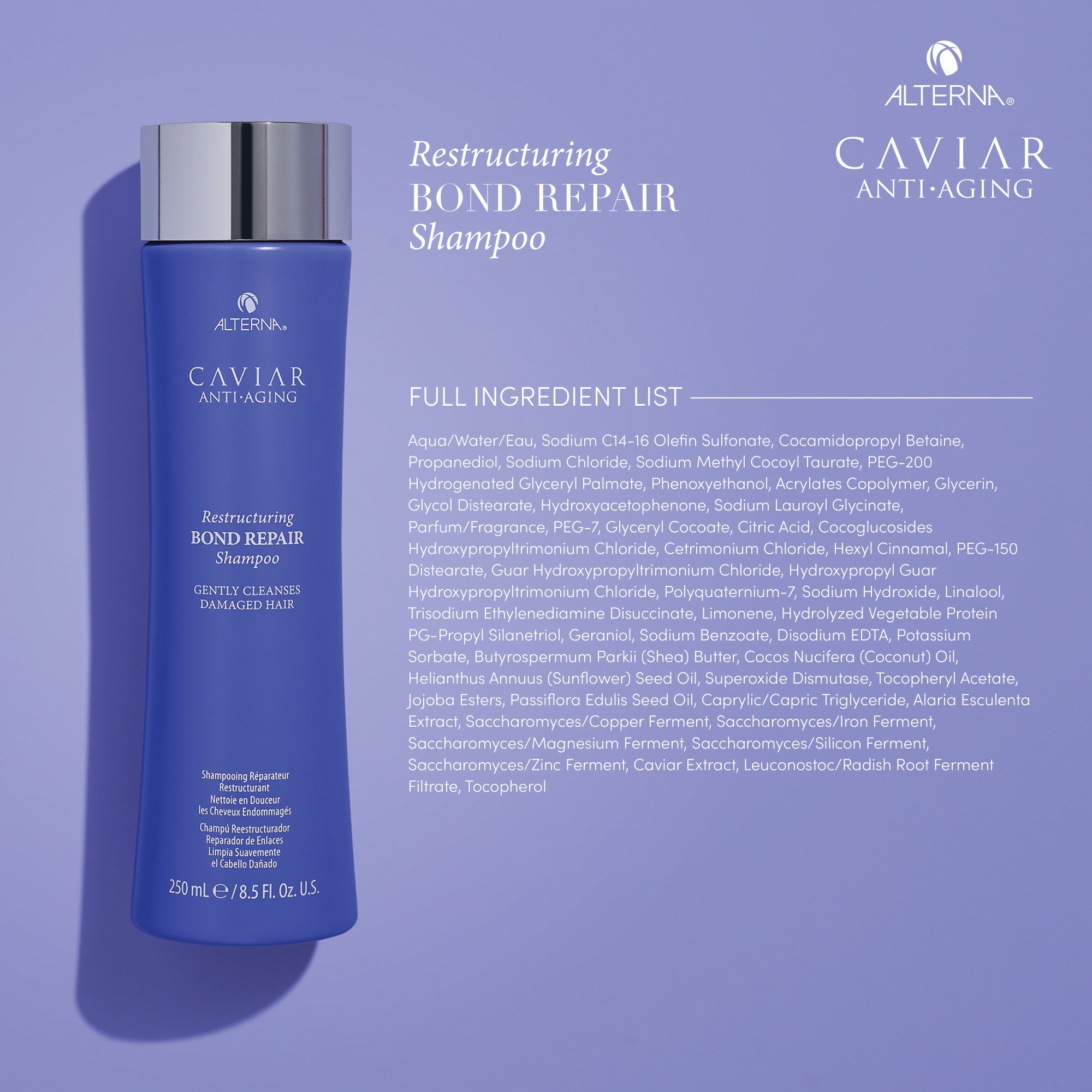 ALTERNA CAVIAR Anti-Aging Restructuring Bond Repair Shampoo