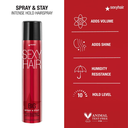 Big Spray & Stay Intense Hold Hairspray