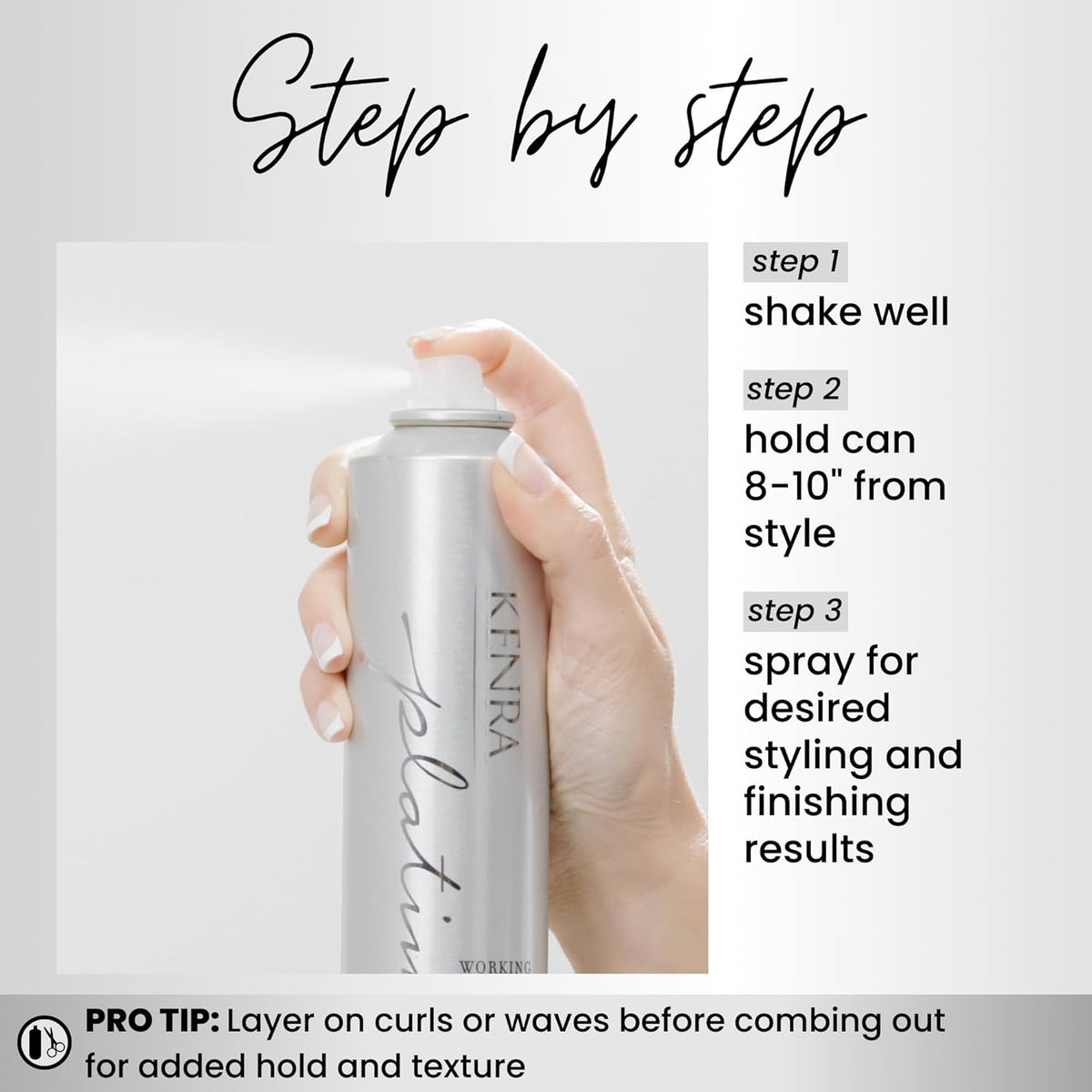 Platinum Working Spray 14