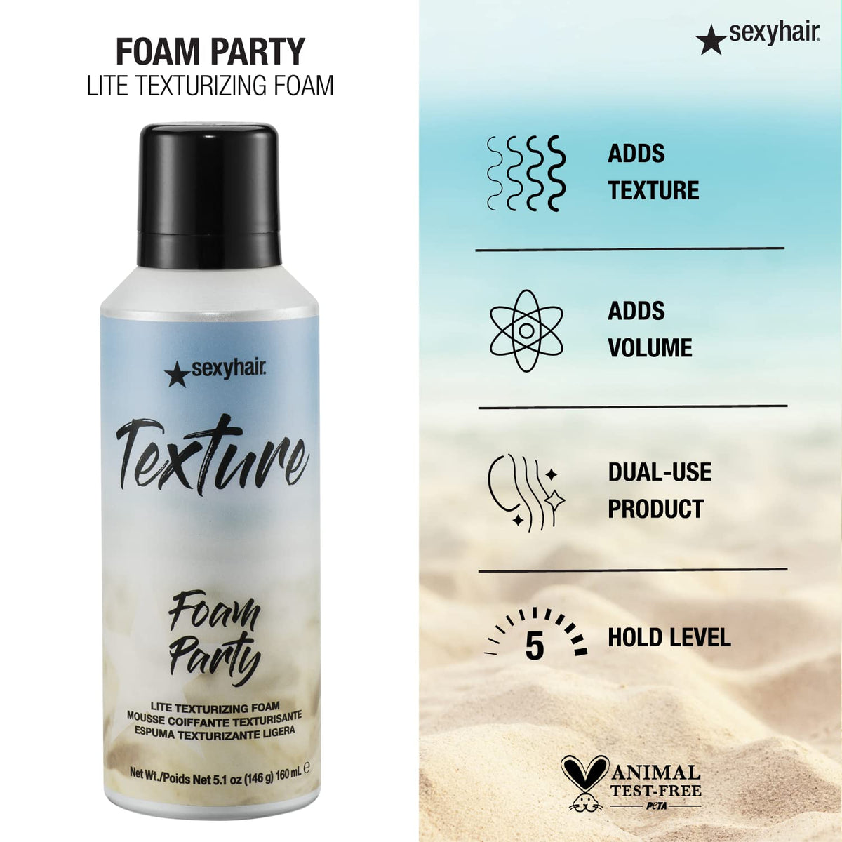 Texture Foam Party Lite Texturizing Foam