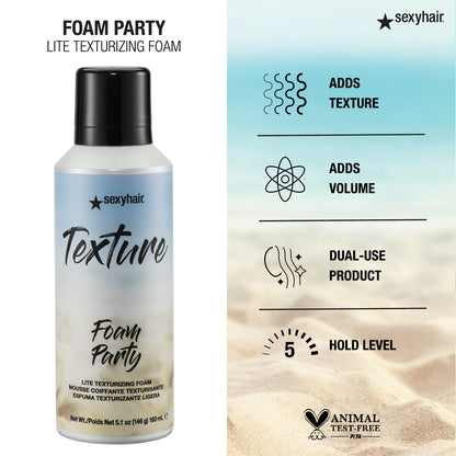 Texture Foam Party Lite Texturizing Foam