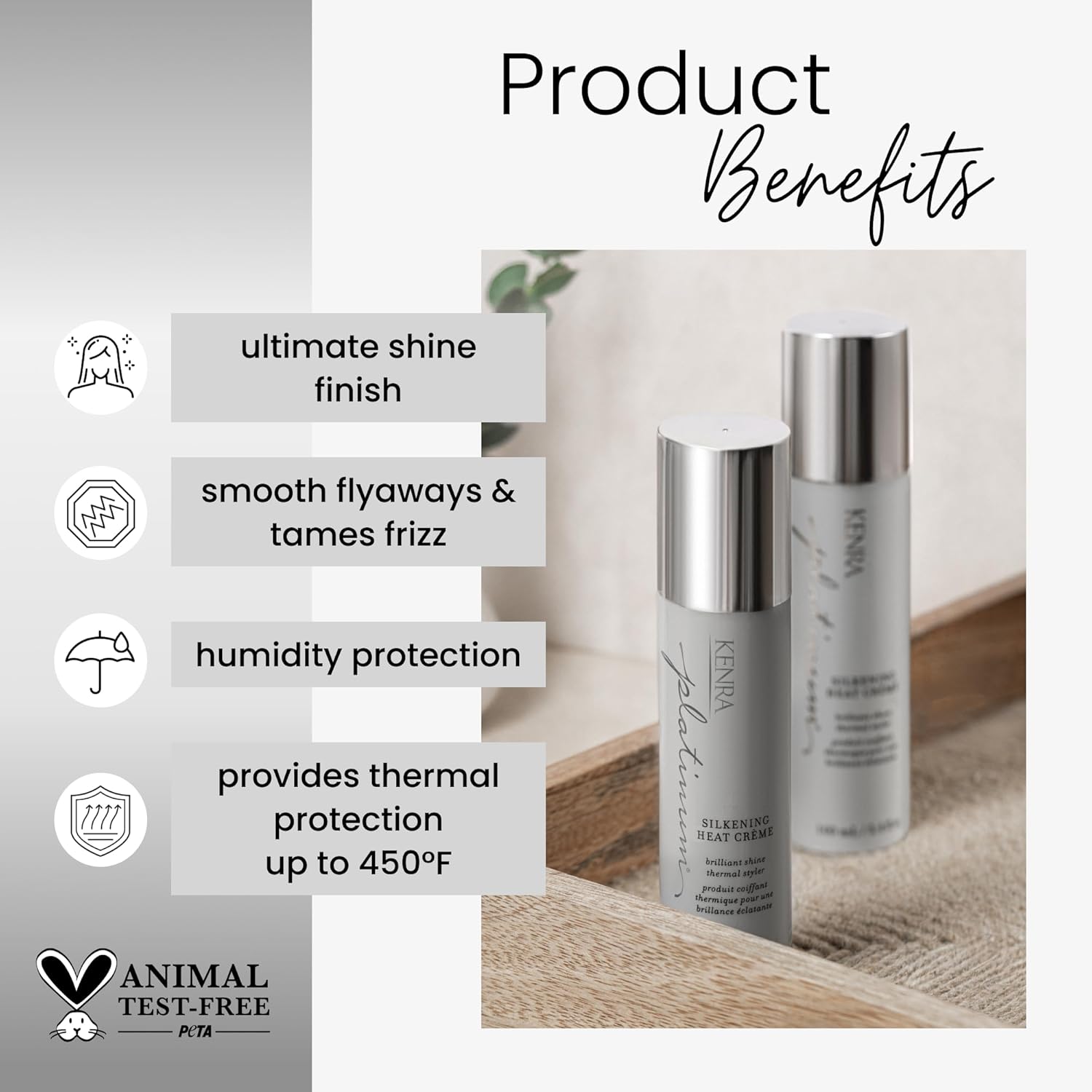 Kenra Platinum Silkening Heat Crème