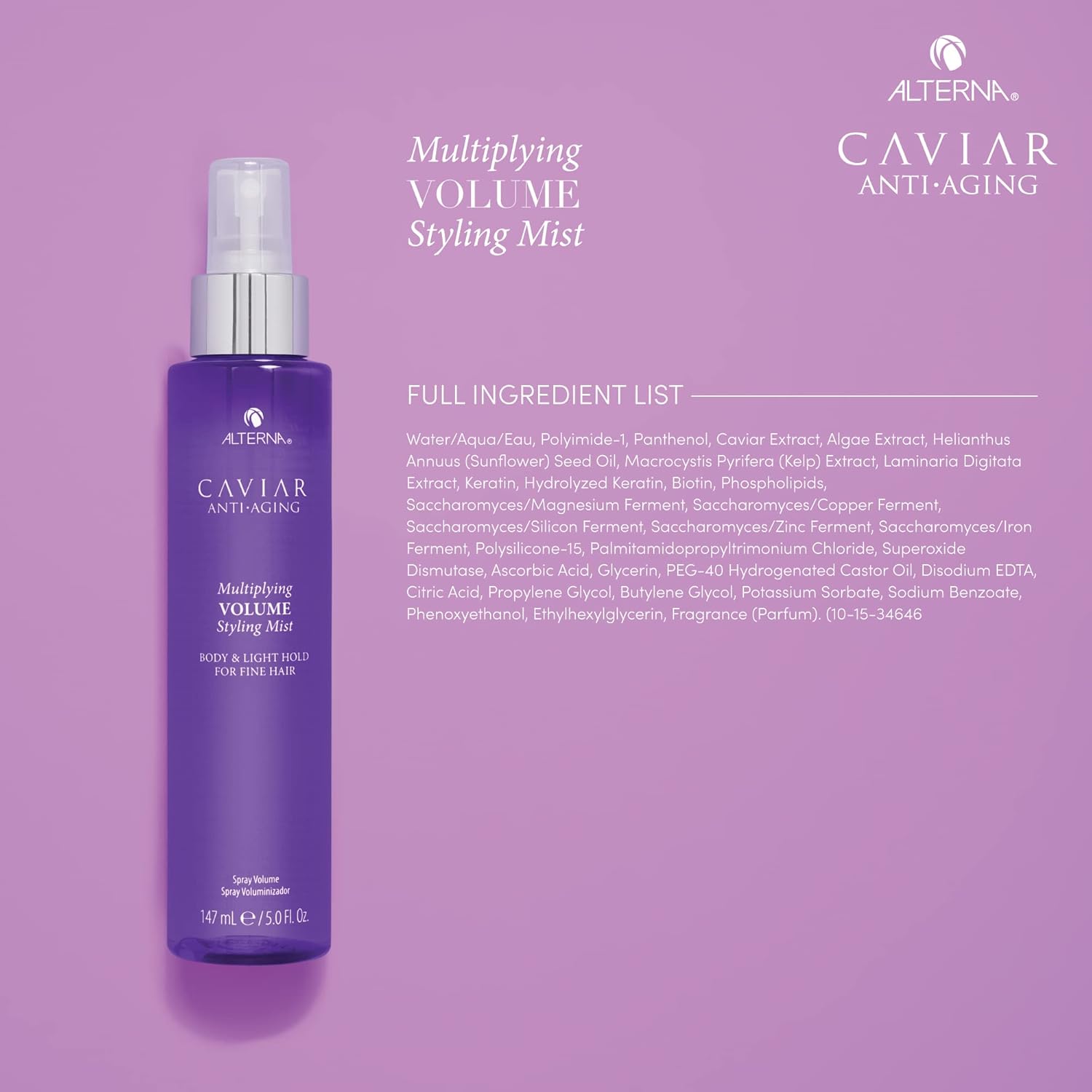 ALTERNA CAVIAR Anti-Aging Multiplying Volume Styling Mist