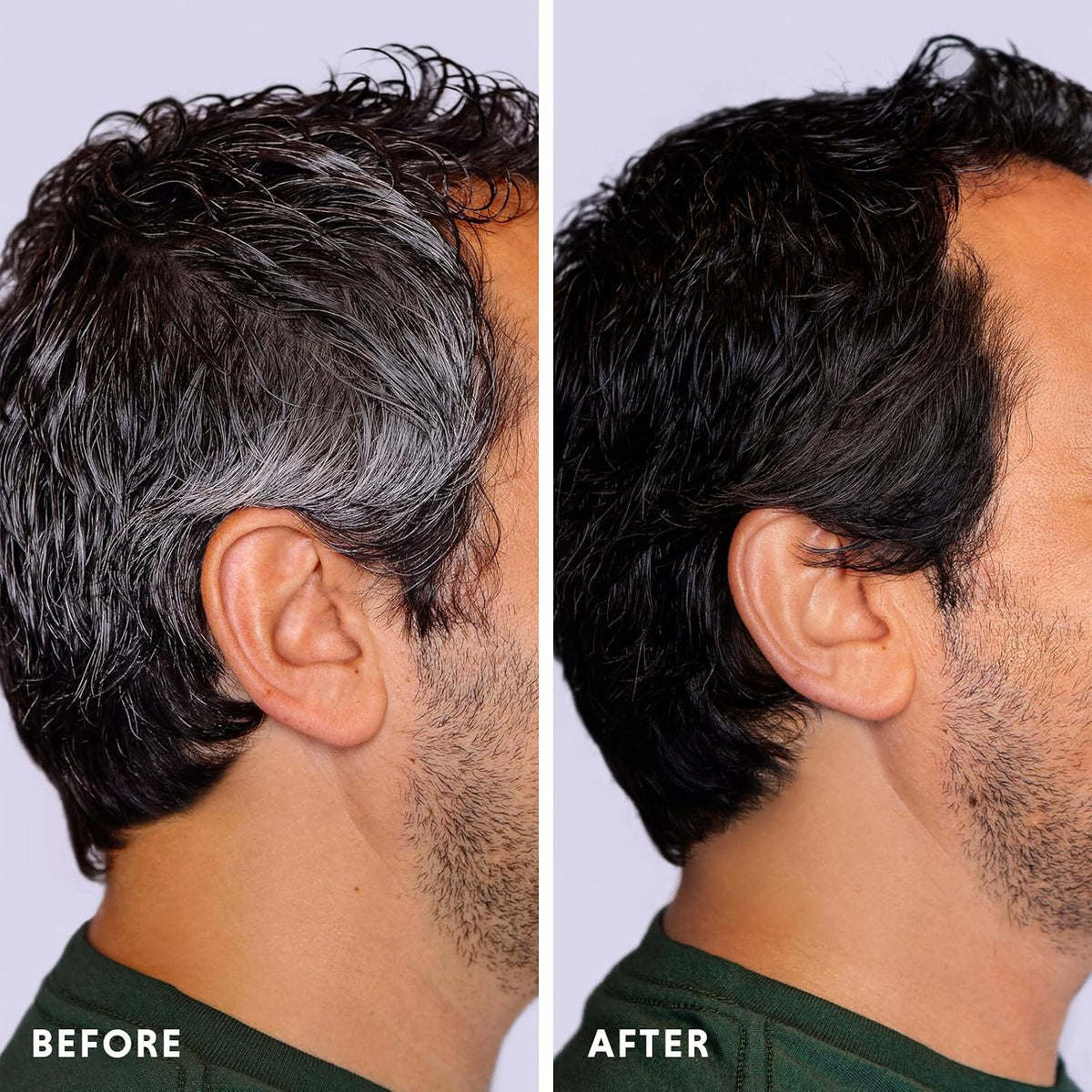 Permanent Hair & Beard Color for Full Gray Coverage