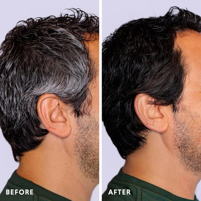 Permanent Hair & Beard Color for Full Gray Coverage