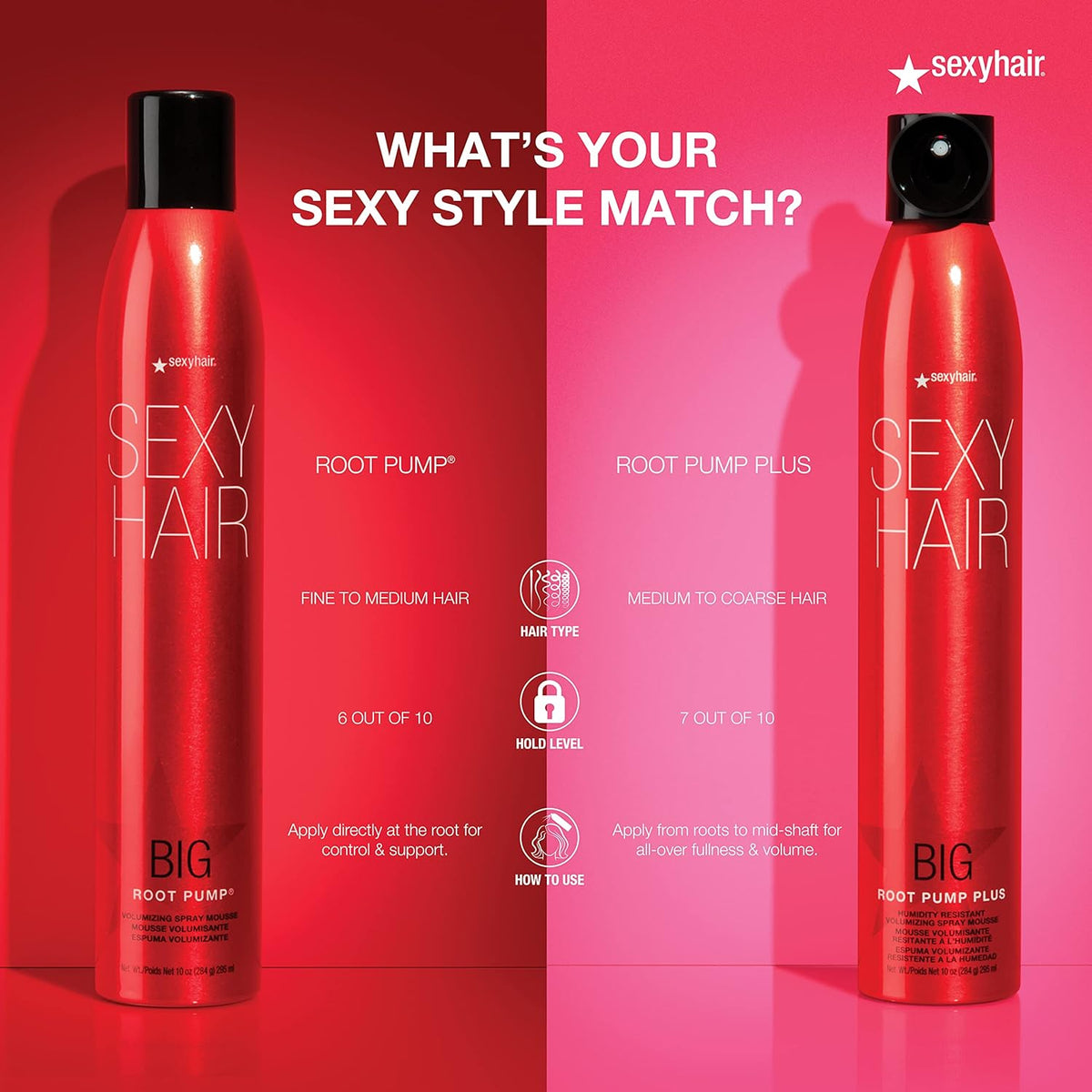Big Root Pump Plus Volumizing Spray Mousse
