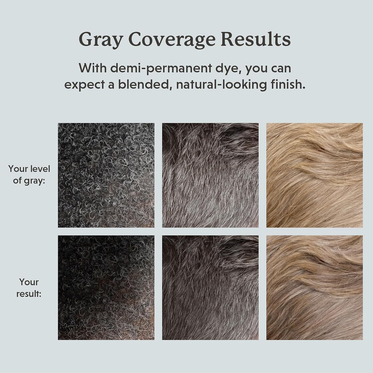 Demi-Permanent Hair & Beard Color for Blending Grays