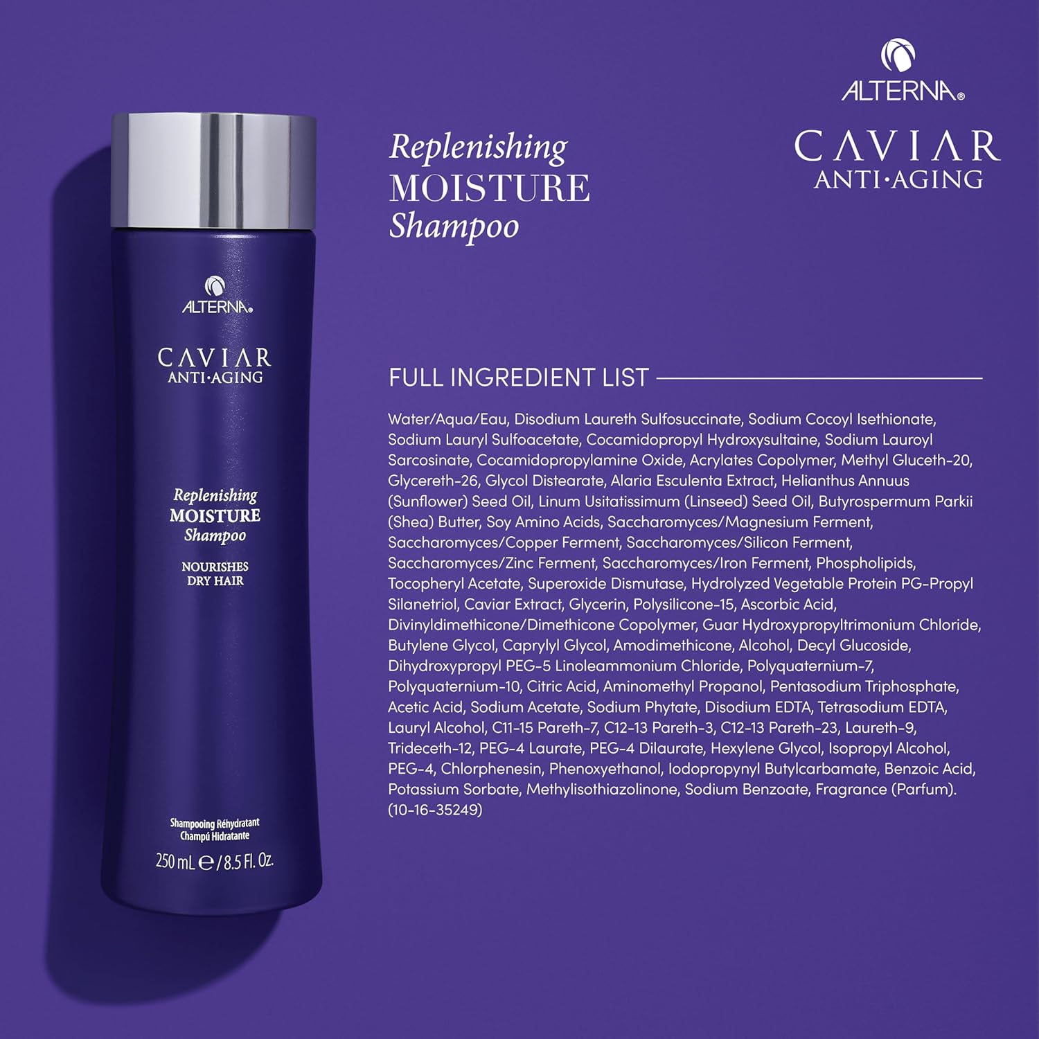 ALTERNA CAVIAR Anti-Aging Replenishing Moisture Shampoo