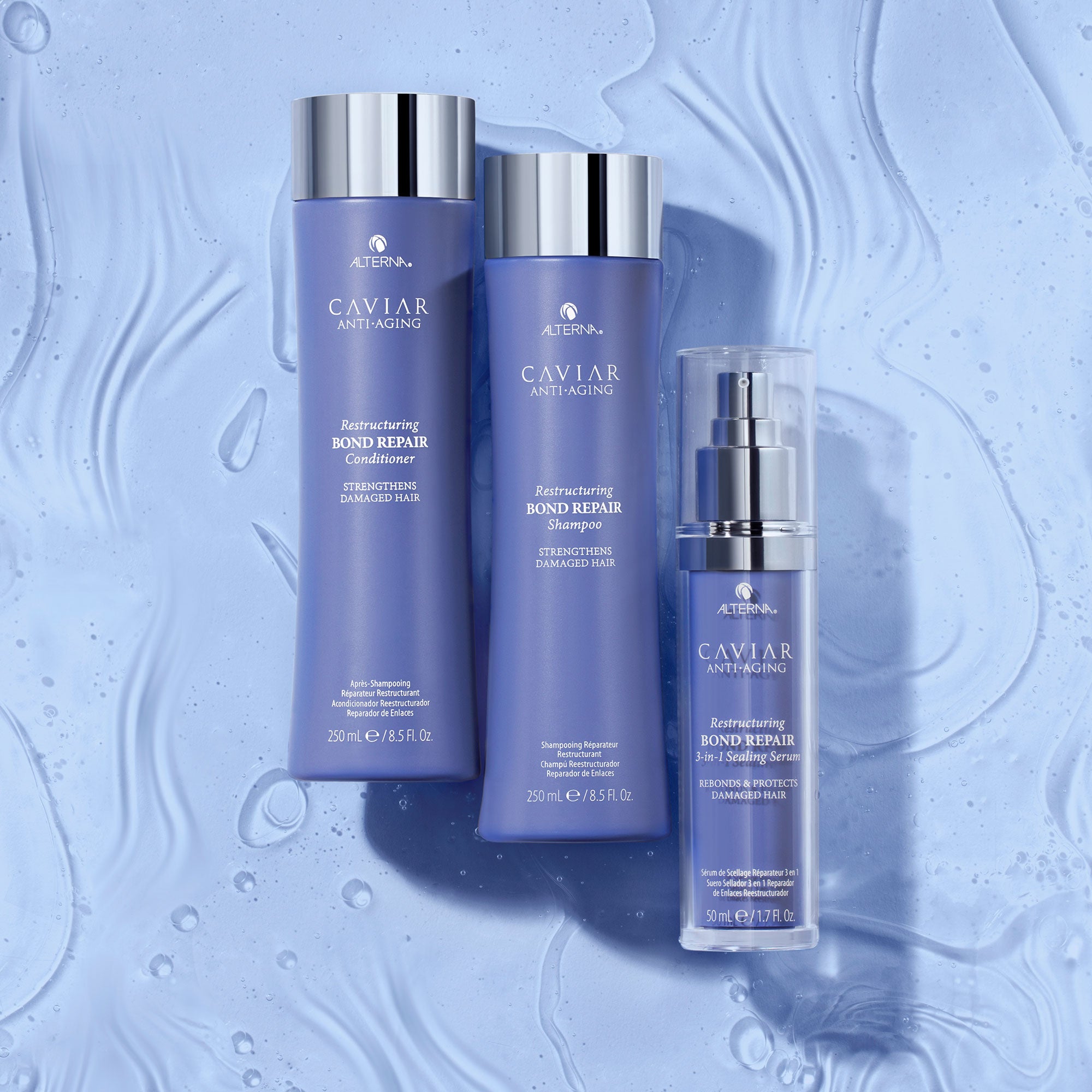 ALTERNA CAVIAR Anti-Aging Restructuring Bond Repair 3-in-1 Sealing Serum