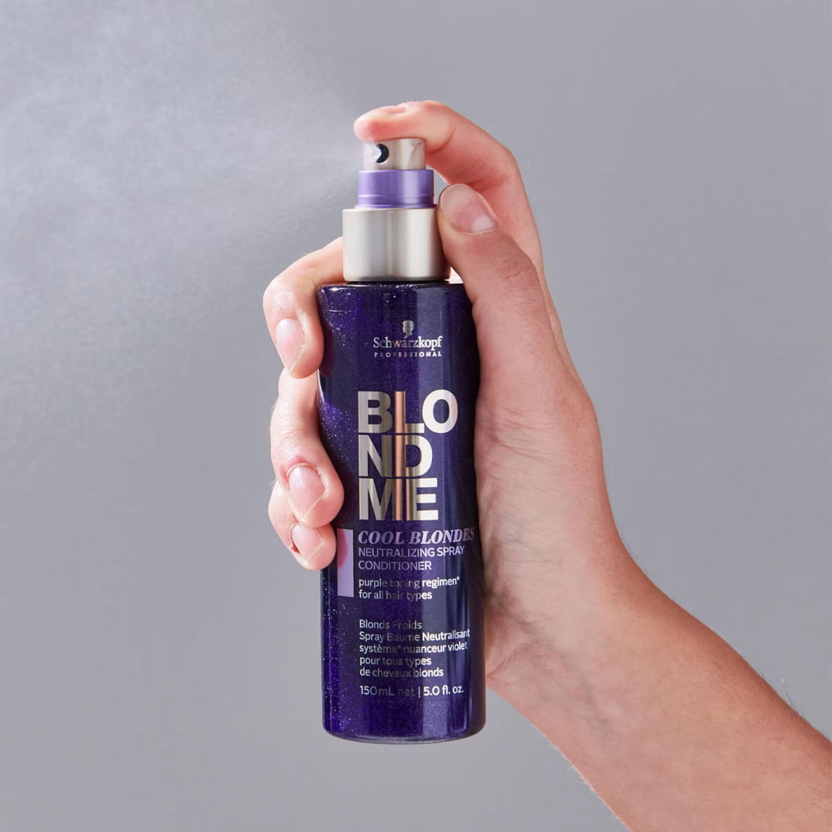 Schwarzkopf Professional BLONDME Cool Blondes Neutralizing Spray Conditioner