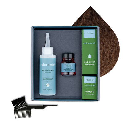 Demi-Permanent Hair & Beard Color for Blending Grays