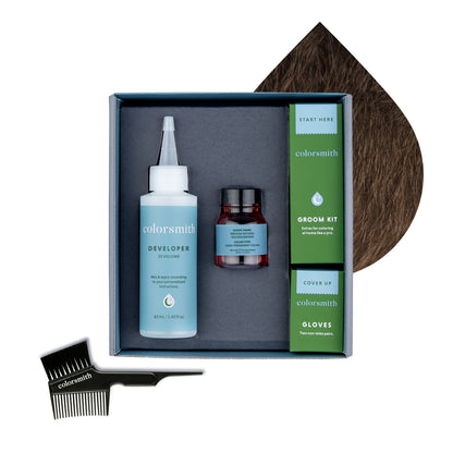 Demi-Permanent Hair & Beard Color for Blending Grays