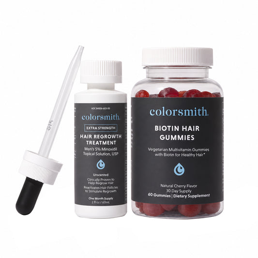 Hair Regrowth Treatment + Biotin Hair Gummies