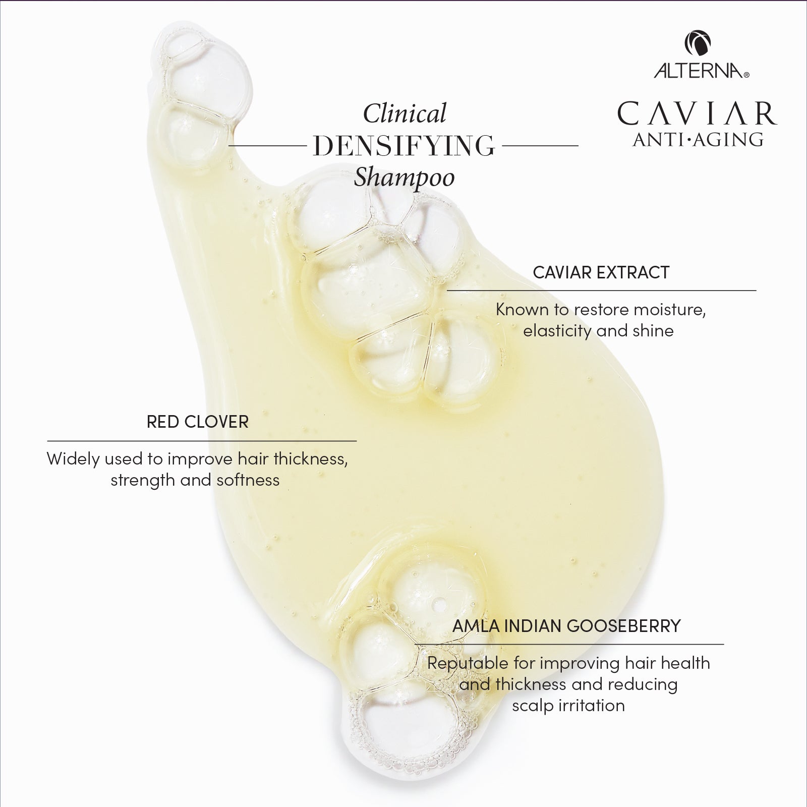 ALTERNA CAVIAR Anti-Aging Clinical Densifying Shampoo