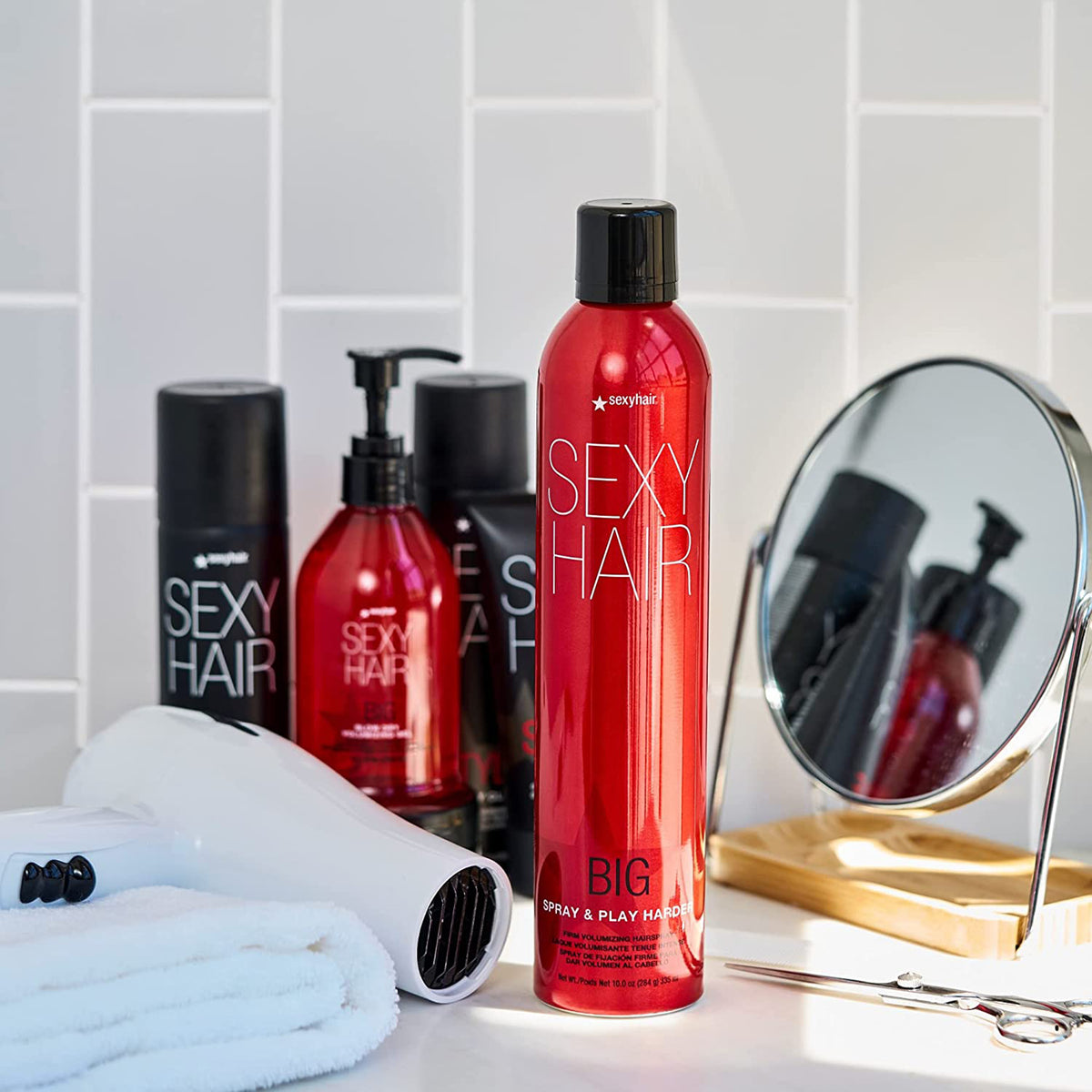 Spray & Play Harder Firm Volumizing Hairspray