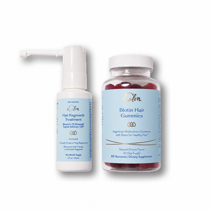 Hair Regrowth Treatment + Biotin Hair Gummies