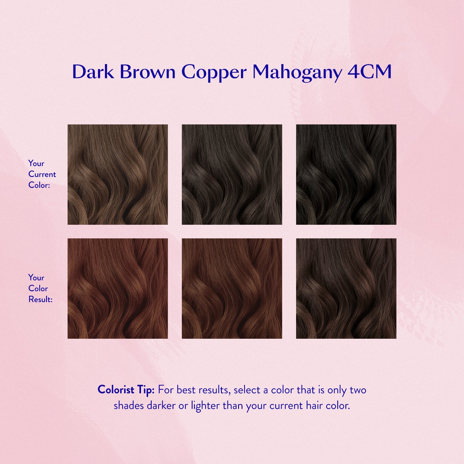 #color_Dark Brown Copper Mahogany 4CM