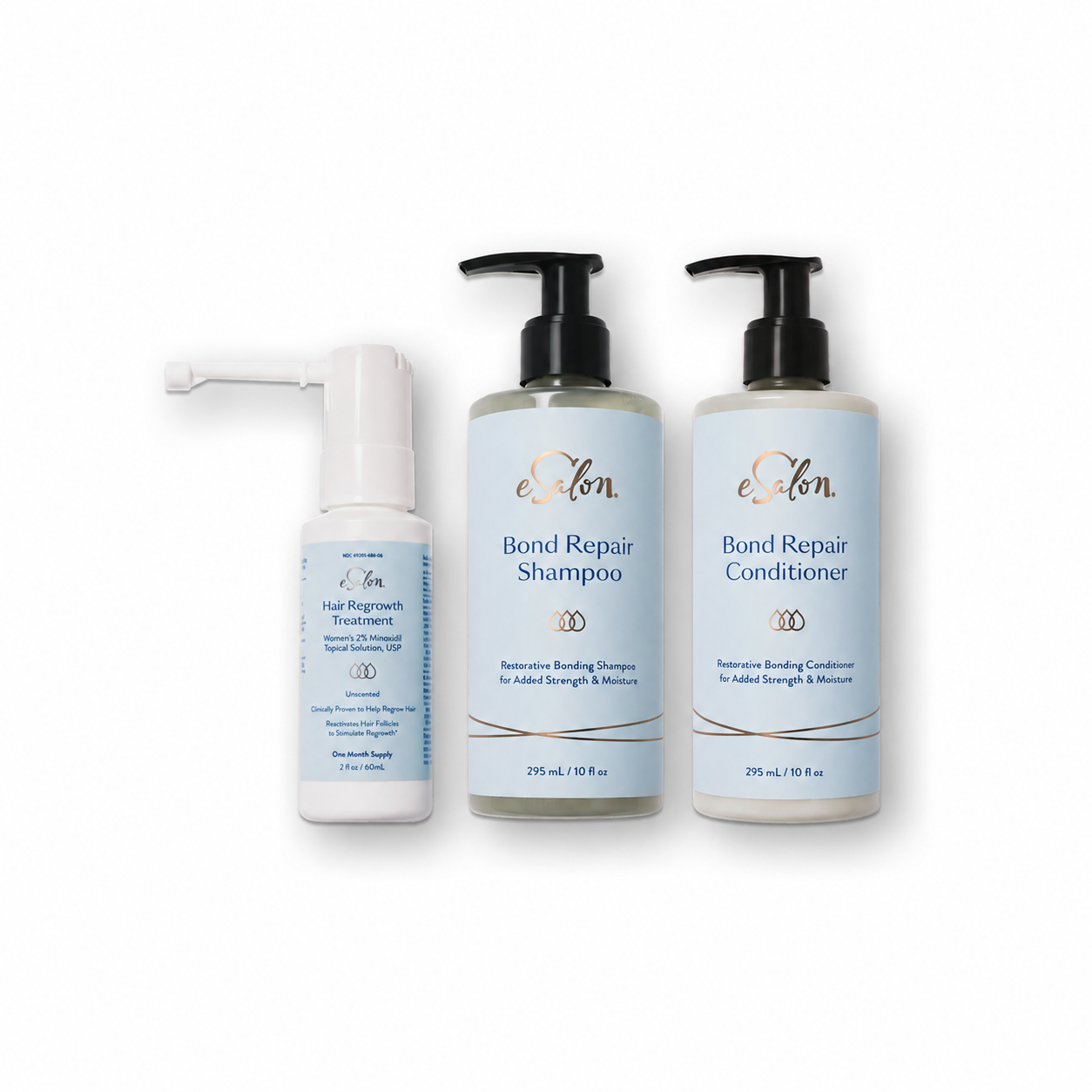 Minoxidil + Bond Repair Shampoo/Conditioner