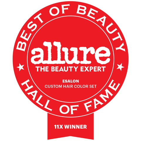 Allure Best of Beauty Hall of Fame seal, 11x winner